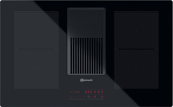 Bauknecht Venting cooktop BVH 92 2B K/1 Schwarz Frontal