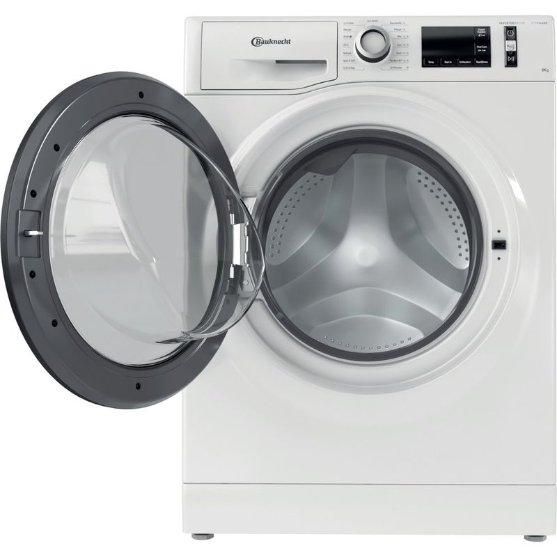 Bauknecht Waschmaschine Standgerät Super Eco 8464A Weiss Frontlader A Frontal open