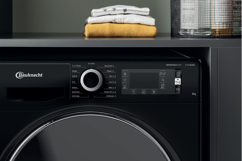 Bauknecht-Waschmaschine-Standgerat-WM-BB-8A-Schwarz-Frontlader-A-Lifestyle-control-panel