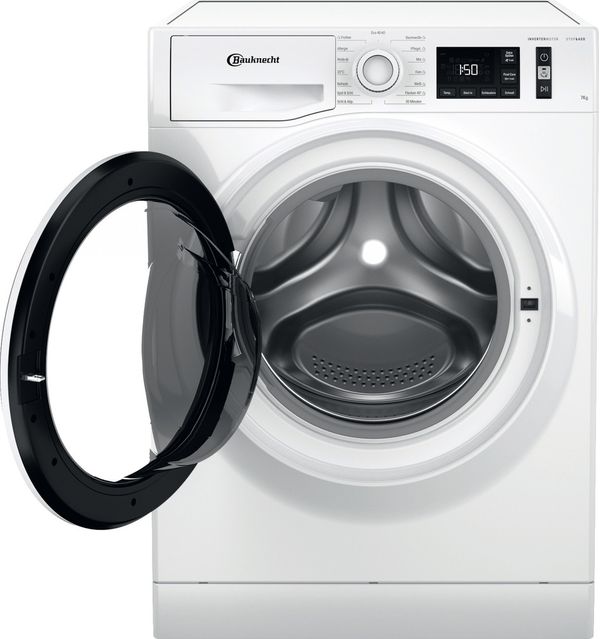 Bauknecht-Waschmaschine-Standgerat-WM-71-B-Weiss-Frontlader-B-Frontal-open