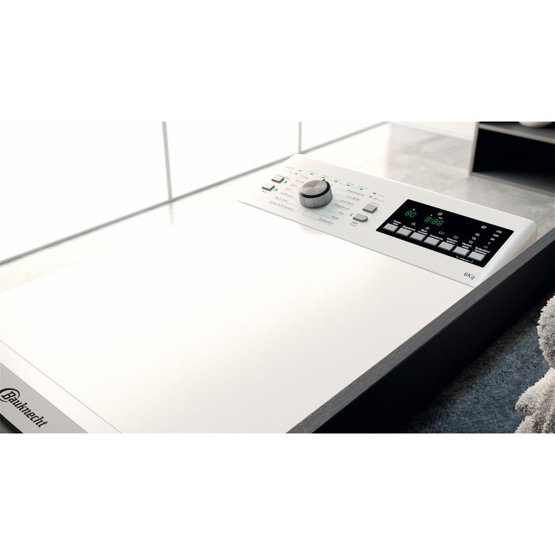 Bauknecht Waschmaschine Standgerät WAT 6313 C Weiss Toplader C Lifestyle perspective