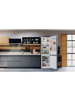 Bauknecht Kühl- / Gefrierkombination Standgerät KGN 20D1IN Saturn Steel 2 doors Lifestyle frontal open