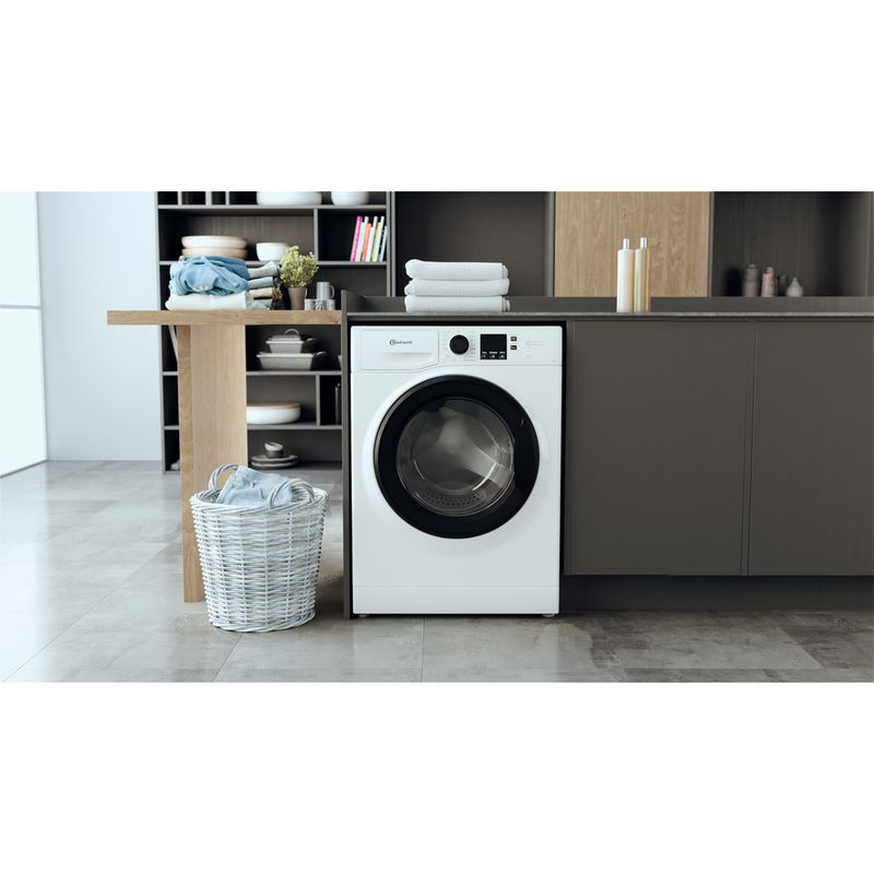 Bauknecht Waschmaschine Standgerät Super Eco 945 A Weiss Frontlader A Lifestyle frontal