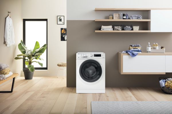 Bauknecht Waschtrockner Standgerät WT Super Eco 9614 N Weiss Frontlader Lifestyle frontal