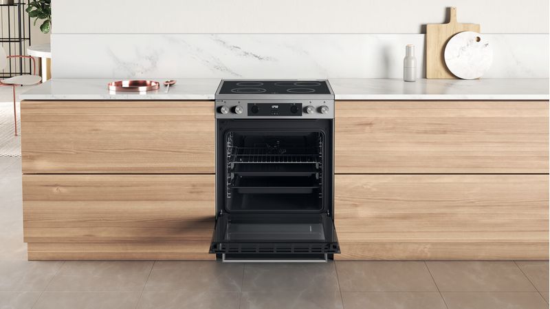 Bauknecht Cooker BS68V8CHX2 T/E Edelstahloptik Electrical Lifestyle detail