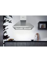 Bauknecht Dunstabzugshauben Einbaugerät DBHPN 65 LM X/1 Edelstahloptik Wandmontage Mechanisch Lifestyle frontal