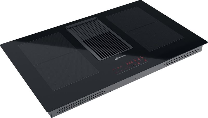 Bauknecht Venting cooktop BVH80 Venting Flexi Schwarz Perspective
