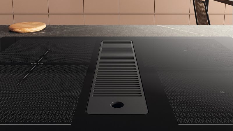 Bauknecht Venting cooktop BVH 2065B F KIT Schwarz Lifestyle detail