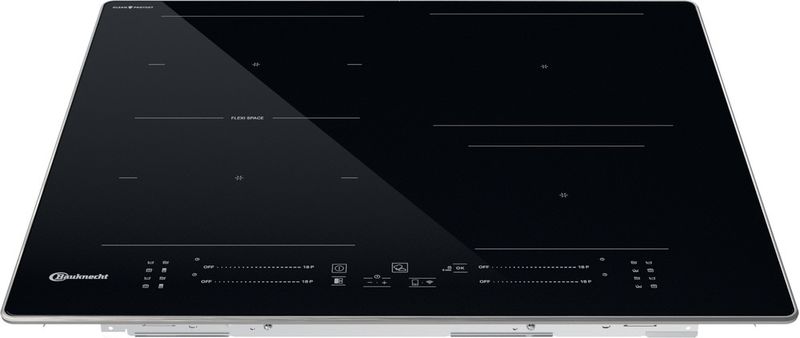 Bauknecht Kochfeld BS 5860F CPAL Schwarz Induction vitroceramic Frontal top down