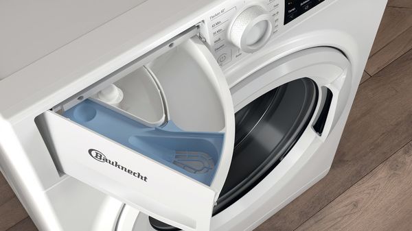 Bauknecht Waschmaschine Standgerät WBP 714 B Weiss Frontlader B Drawer