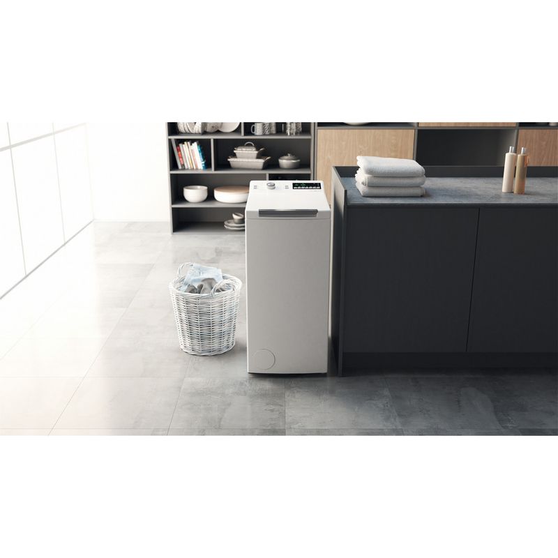 Bauknecht Waschmaschine Standgerät WMT Eco Smart 6513 Z C Weiss Toplader C Lifestyle frontal