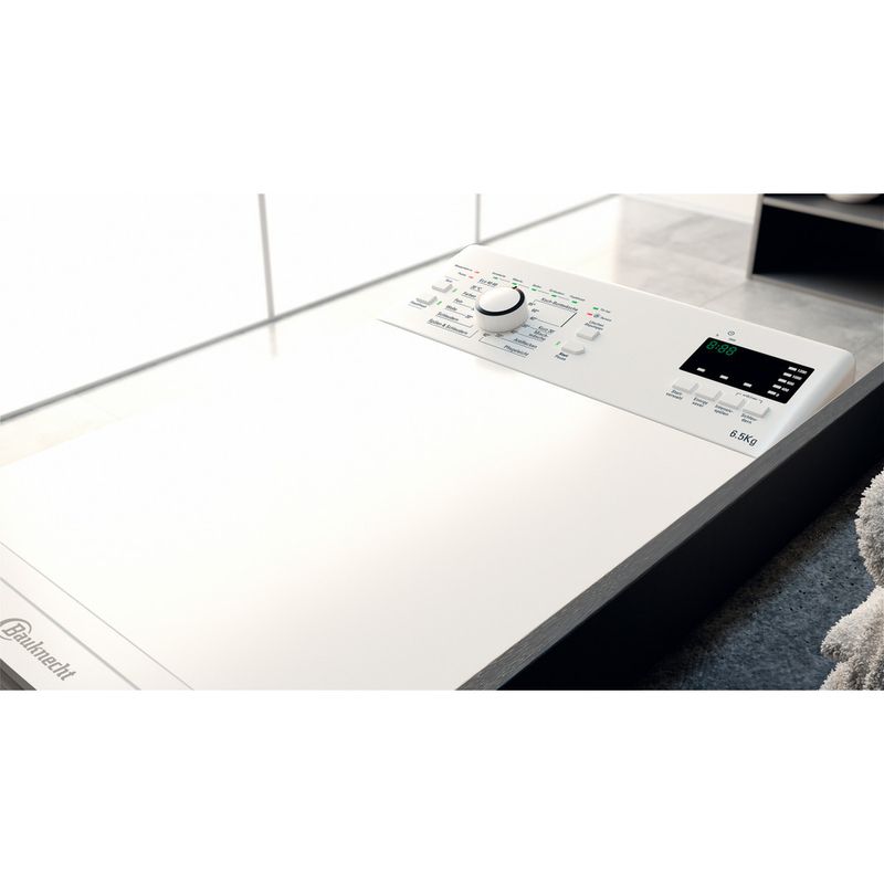 Bauknecht Waschmaschine Standgerät WMT Eco Star 6524 Di N Weiss Toplader D Lifestyle detail