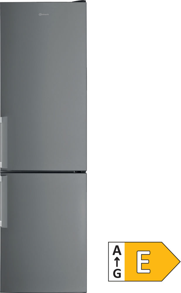 Bauknecht-Kuhl----Gefrierkombination-Standgerat-KGSF-202G-IN-2-Optic-Inox-2-doors-Main-with-EnLabel