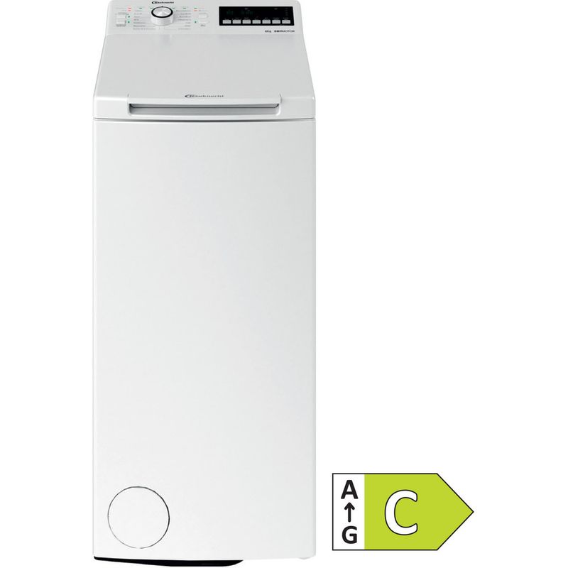 Bauknecht Waschmaschine Standgerät WMT ZEN 6 BD N Weiss Toplader C Main with EnLabel