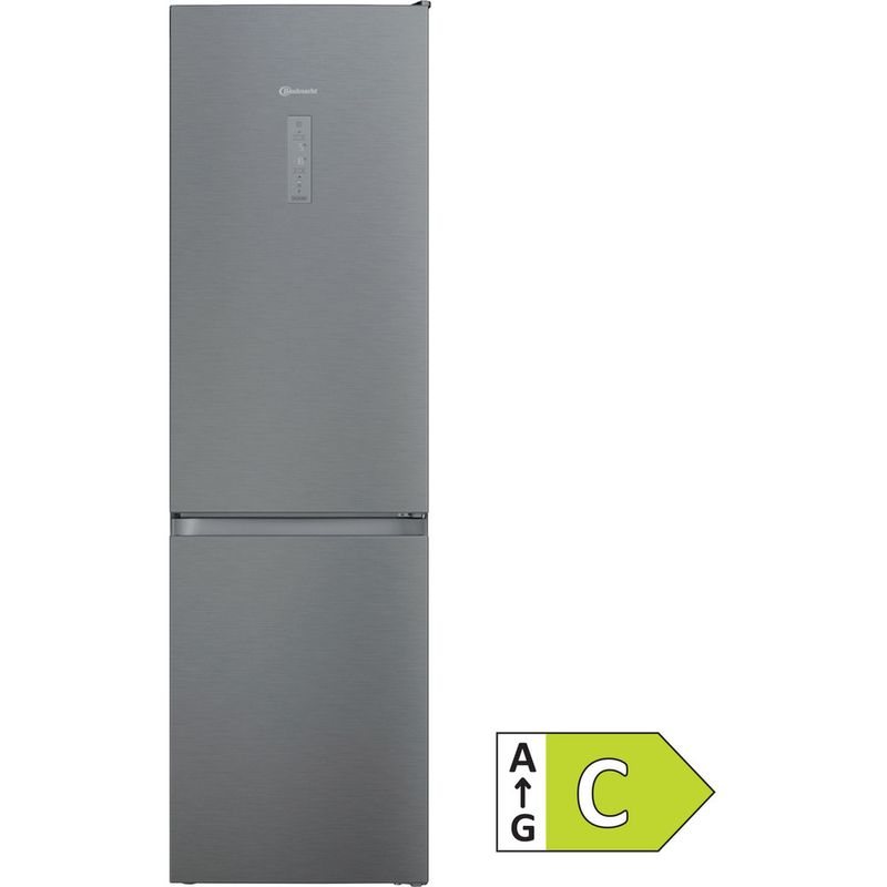 Bauknecht-Kuhl----Gefrierkombination-Standgerat-KGN-20CM3EIN-Saturn-Steel-2-doors-Main-with-EnLabel