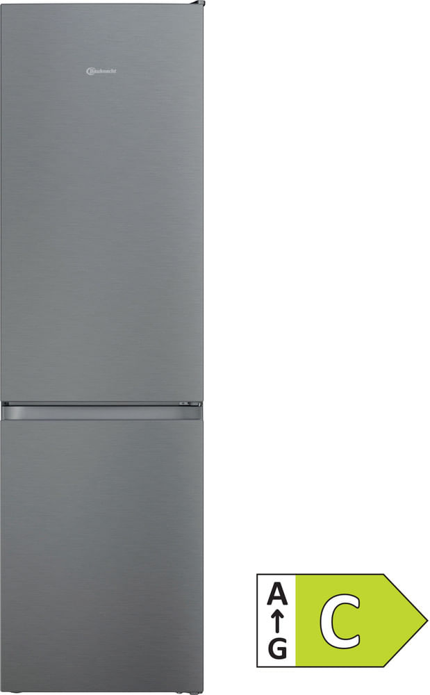 Bauknecht-Kuhl----Gefrierkombination-Standgerat-KGNF-210C2IN-Saturn-Steel-2-doors-Main-with-EnLabel