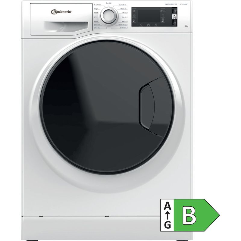 Bauknecht-Waschmaschine-Standgerat-W-Active-823-PS-Weiss-Frontlader-B-Main-with-EnLabel