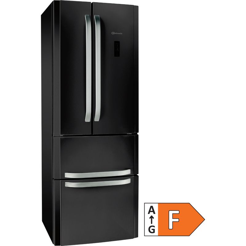 Bauknecht-Kuhl----Gefrierkombination-Standgerat-KSN-19-SW-Schwarz-4-doors-Main-with-EnLabel
