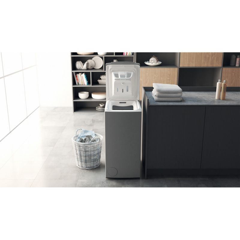 Bauknecht-Waschmaschine-Standgerat-WMT-Silver-6512-C-N-Silber-Toplader-C-Lifestyle-frontal-open