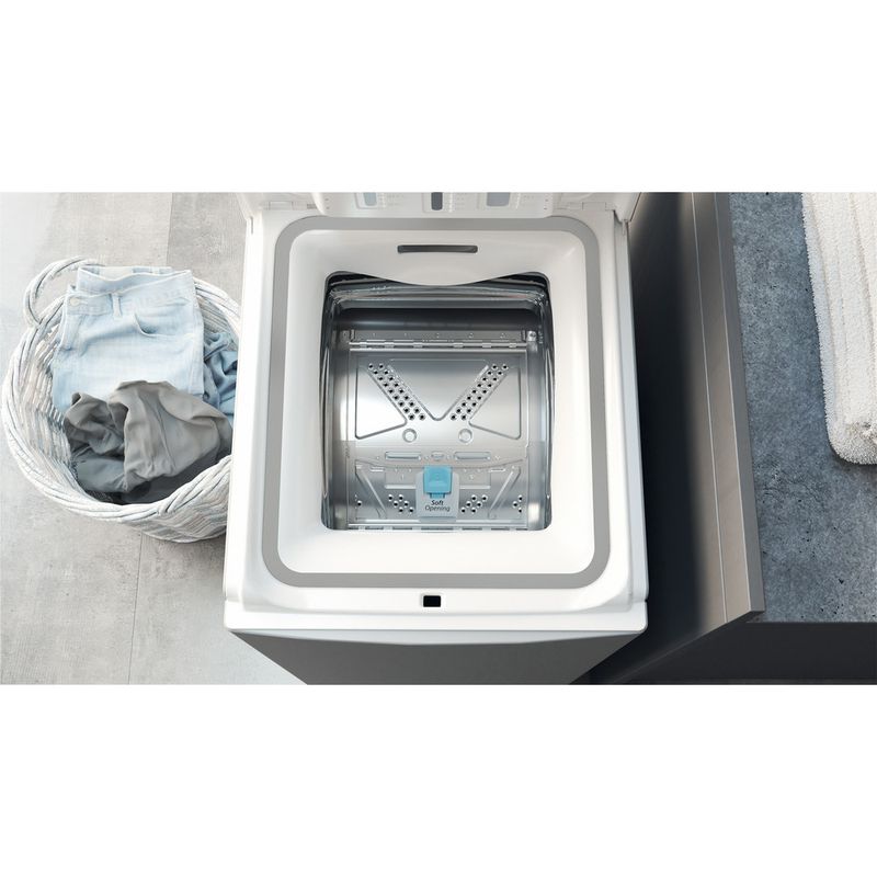 Bauknecht-Waschmaschine-Standgerat-WMT-Silver-6512-C-N-Silber-Toplader-C-Drawer