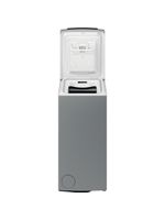 Bauknecht-Waschmaschine-Standgerat-WMT-Silver-6512-C-N-Silber-Toplader-C-Frontal-open