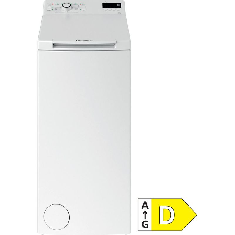 Bauknecht-Waschmaschine-Standgerat-WAT-Prime-652-Di-N-Weiss-Toplader-D-Main-with-EnLabel