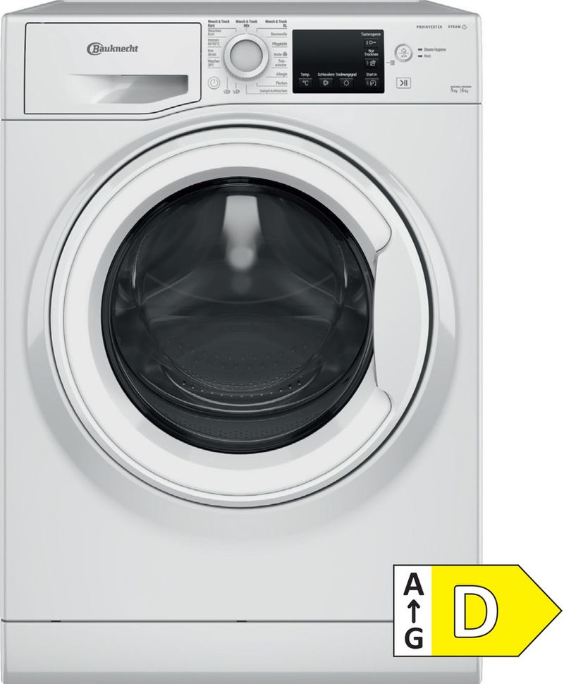 Bauknecht-Waschtrockner-Standgerat-WATK-Pure-96-43-N-Weiss-Frontlader-Main-with-EnLabel