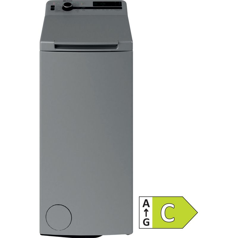 Bauknecht-Waschmaschine-Standgerat-WMT-Silver-6512-C-N-Silber-Toplader-C-Main-with-EnLabel
