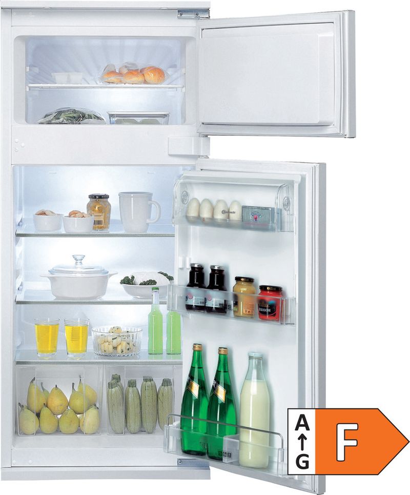 Bauknecht-Kuhl----Gefrierkombination-Einbaugerat-KDI-12S1-Weiss-2-doors-Main-with-EnLabel