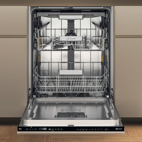Bauknecht Dishwasher Einbaugerät B7I HP42 LC Vollintegriert (Lieferung ohne Möbelfront) C Frontal open