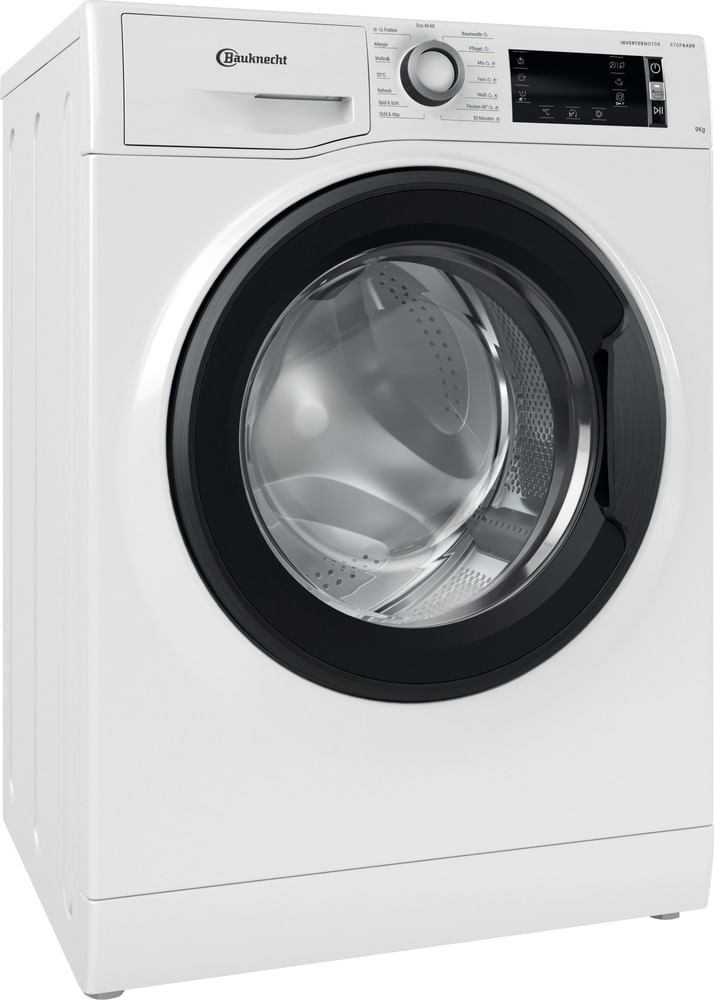 Bauknecht-Waschmaschine-Standgerat-WM-Elite-Turbo-916B-Weiss-Frontlader-B-Perspective