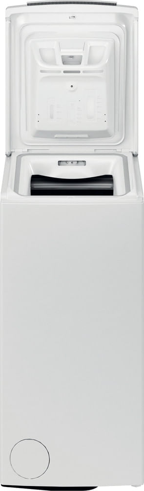 Bauknecht-Waschmaschine-Standgerat-WMT-612-B5-Weiss-Toplader-B-Frontal-open