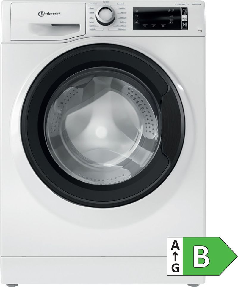 Bauknecht-Waschmaschine-Standgerat-WM-Elite-Turbo-916B-Weiss-Frontlader-B-Main-with-EnLabel