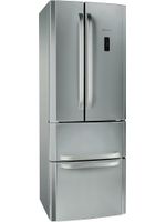 Bauknecht-Kuhl----Gefrierkombination-Standgerat-KSN-19-IN-1-Edelstahloptik-4-doors-Perspective