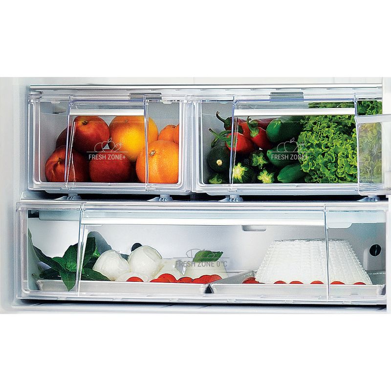 Bauknecht-Kuhl----Gefrierkombination-Standgerat-KSN-19-SW1-Schwarz-4-doors-Drawer