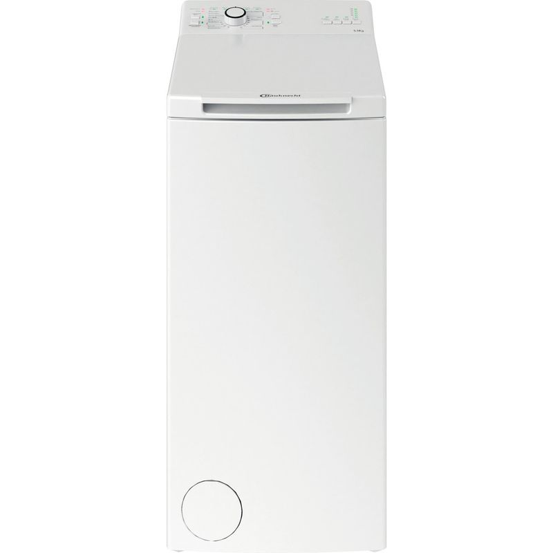 Bauknecht-Waschmaschine-Standgerat-WAT-Eco-5510-N-Weiss-Toplader-E-Frontal