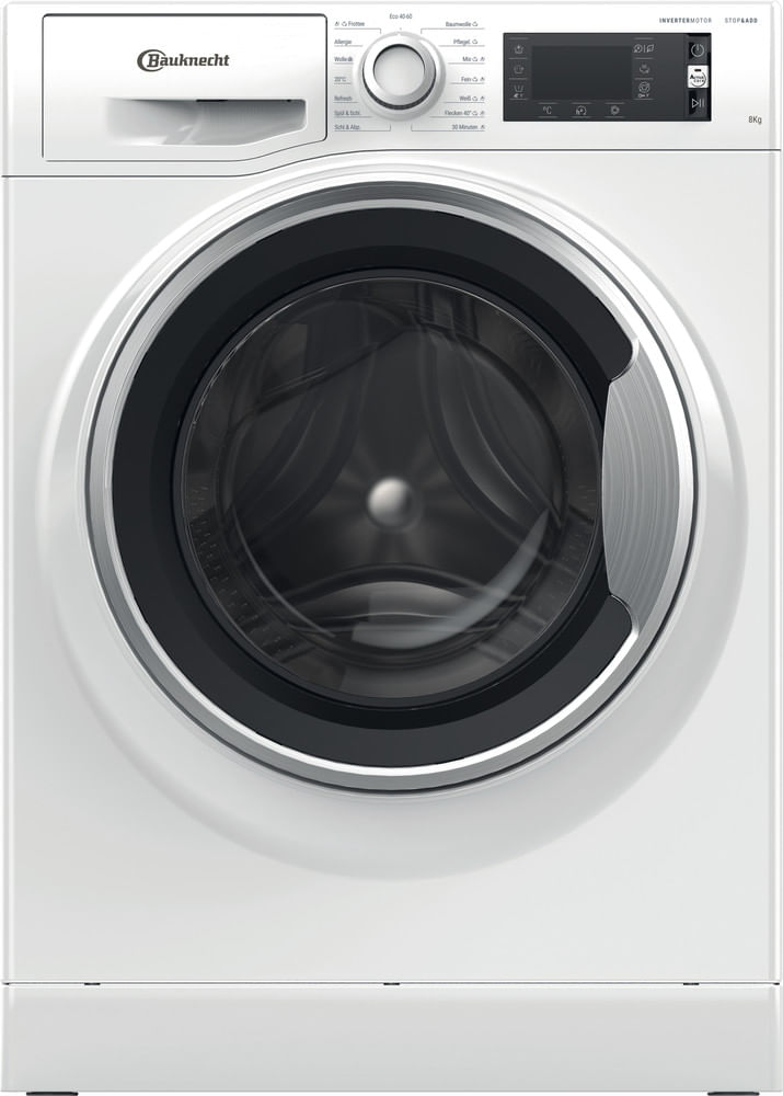 Bauknecht-Waschmaschine-Standgerat-WM-Class-823-PS-Weiss-Frontlader-B-Frontal