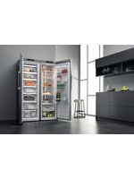 Bauknecht Gefrierteil Standgerät GKN 19G4S IN 2 Optic Inox Lifestyle frontal open