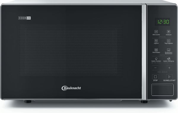 Bauknecht Mikrowelle Standgerät MWS 201 B Schwarz Elektronisch 20 Mikrowelle 700 Frontal