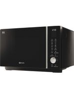 Bauknecht Mikrowelle Standgerät MF 255 B Schwarz Elektronisch 25 Kombinationsbetrieb mit Mikrowelle 800 Perspective