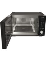 Bauknecht Mikrowelle Standgerät MF 255 B Schwarz Elektronisch 25 Kombinationsbetrieb mit Mikrowelle 800 Perspective open