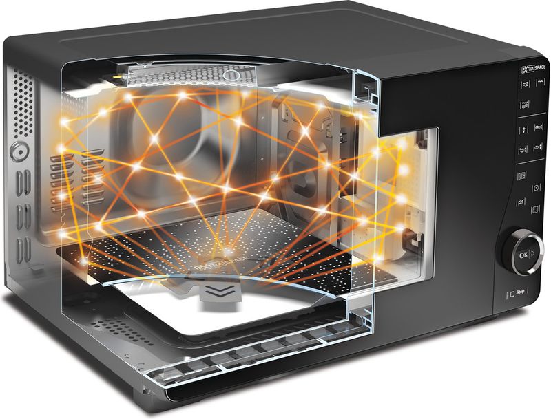 Bauknecht-Mikrowelle-Standgerat-MW-421-SL-Silber-Elektronisch-25-Mikrowelle-Grill-800-Lifestyle-detail