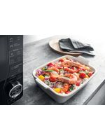 Bauknecht-Mikrowelle-Standgerat-MW-421-SL-Silber-Elektronisch-25-Mikrowelle-Grill-800-Food