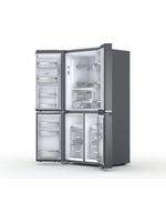 Bauknecht Side-by-Side Standgerät BKQ9I MO2L EF Inox Look Perspective open
