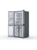 Bauknecht Side-by-Side Standgerät BKQ9 U3L EF Inox Look Perspective open