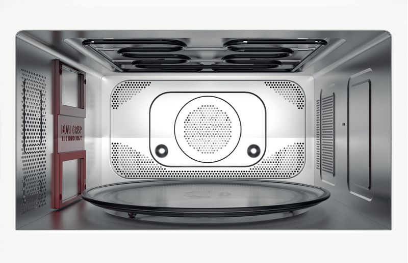 Bauknecht Mikrowelle Standgerät MW 3391 SX Edelstahloptik Elektronisch 33 Kombinationsbetrieb mit Mikrowelle 1000 Cavity