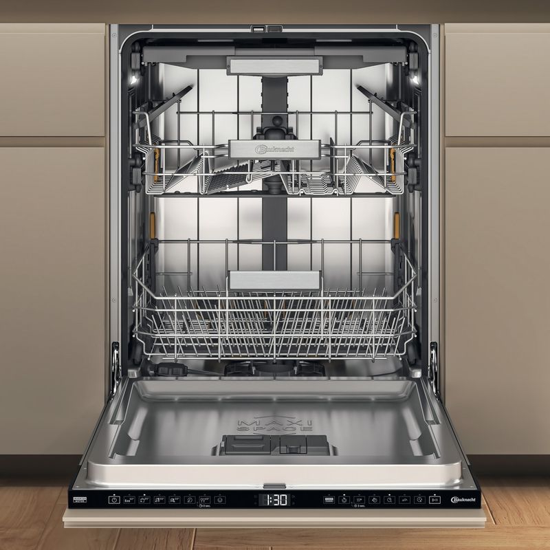 Bauknecht Dishwasher Einbaugerät B7I HF60 TUS Vollintegriert (Lieferung ohne Möbelfront) A Frontal open