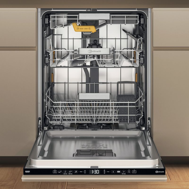 Bauknecht Dishwasher Einbaugerät B8I HT58 TS Vollintegriert (Lieferung ohne Möbelfront) B Frontal open
