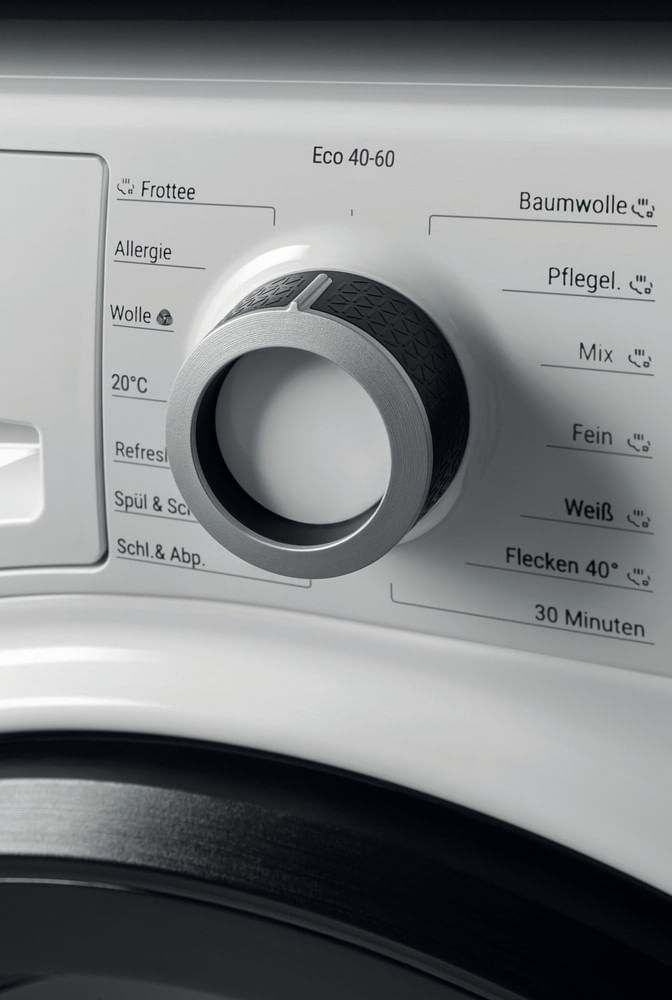 Bauknecht-Waschmaschine-Standgerat-WM-Class-9AA-Weiss-Frontlader-A-Control-panel