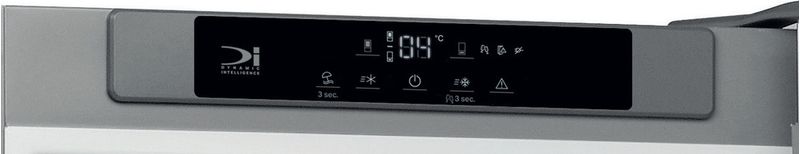 Bauknecht-Kuhl----Gefrierkombination-Standgerat-B9M-851S-OX-Optic-Inox-2-doors-Control-panel